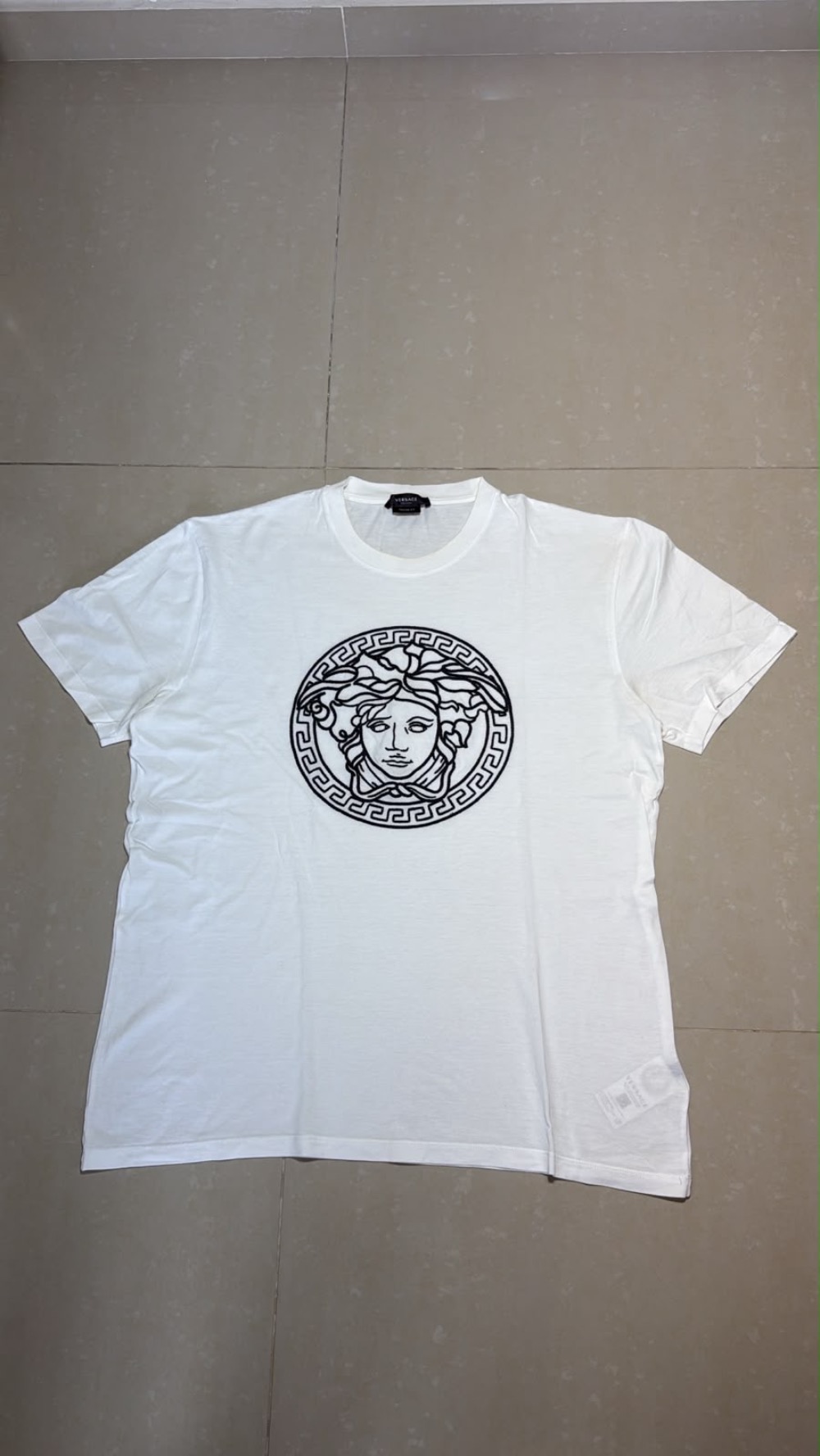 Camiseta Versace Medusa Off White Infantil
