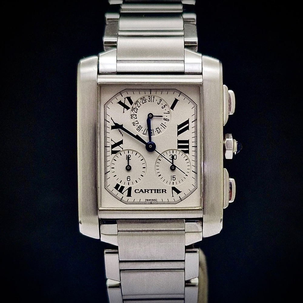 Cartier Tank Française Chronograph