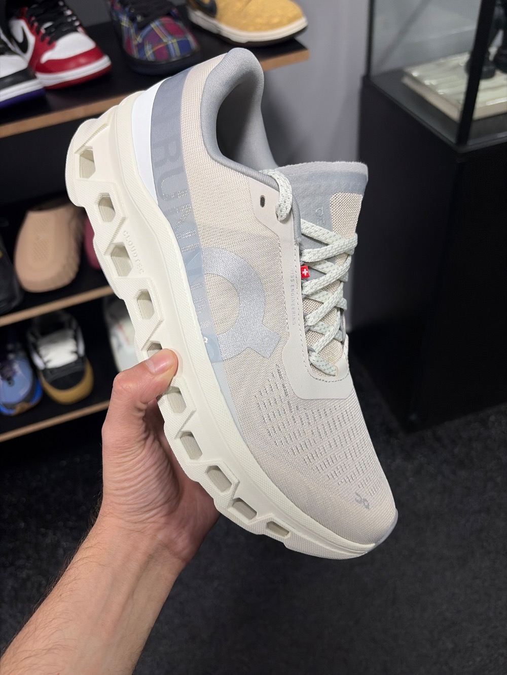 On Running Cloudmonster 1 Pearl Ivory