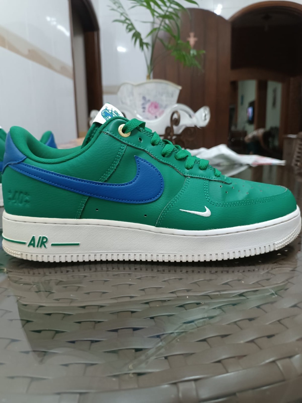Nike Air Force 1´07 LV8 40th Anniversary Malachite — 44, Usado