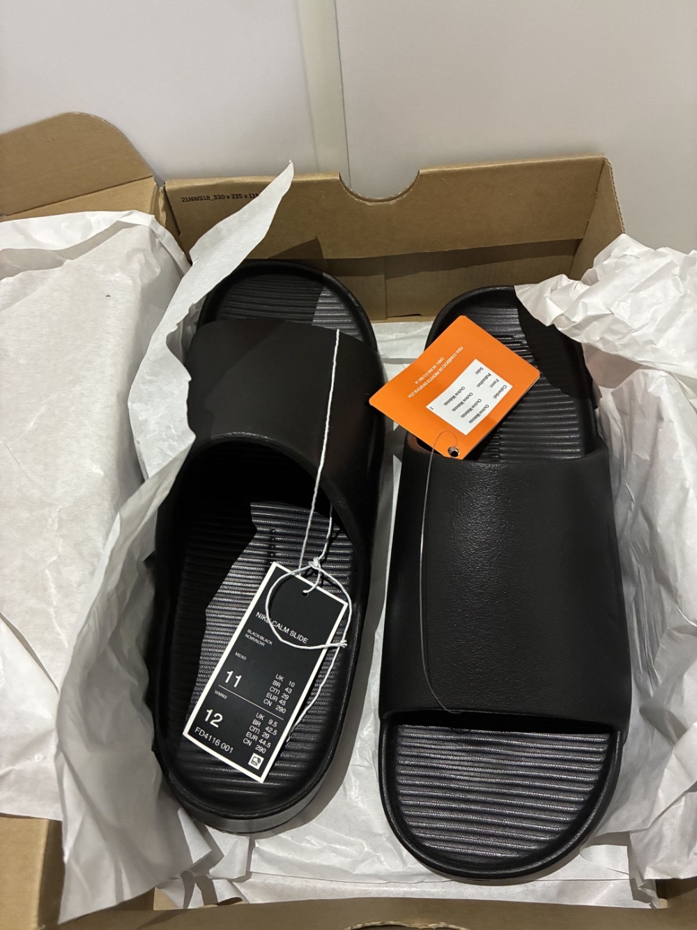 Nike Calm Slide Black