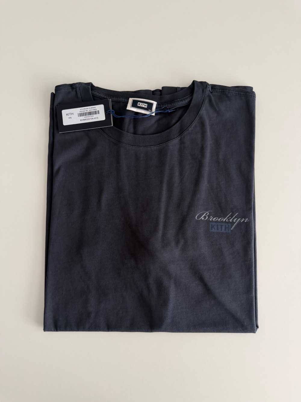 Camiseta Kith Brooklyn Navy