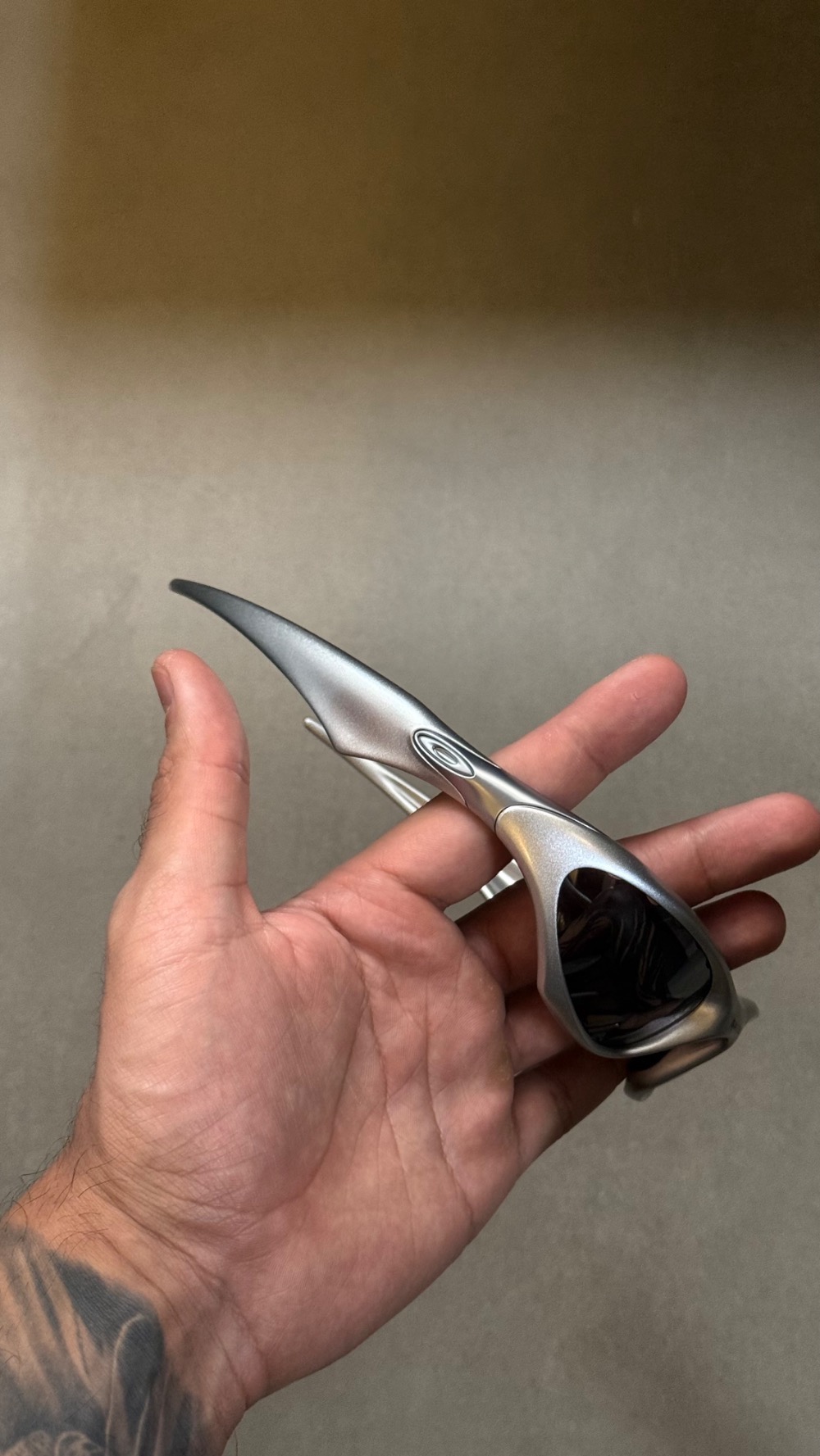 Satisfy x Oakley Óculos Scar X-Silver