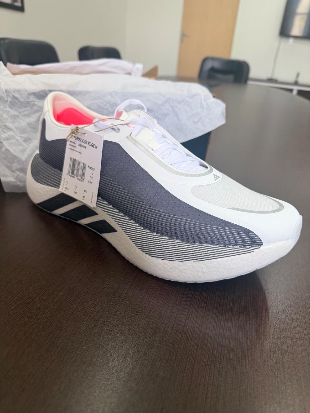 adidas Hyperboost Edge Cloud White Aurora Onix Solar Turbo