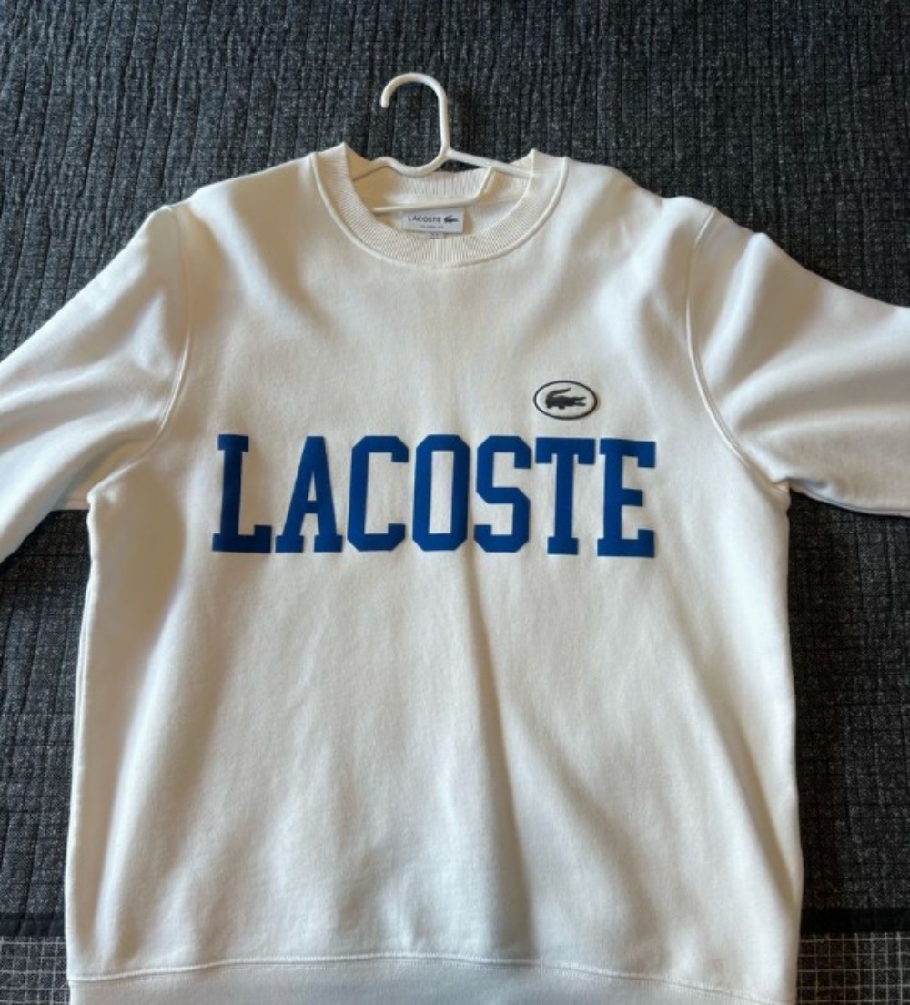 Moletom Lacoste Classic Fit Branco