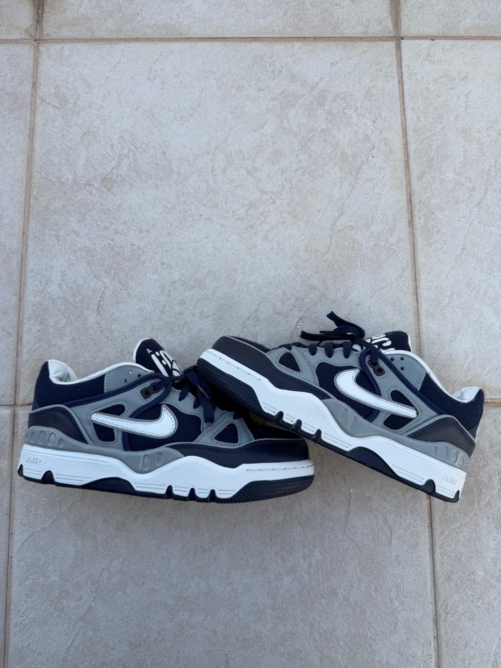 Nigo x Nike Air Force 3 Low Midnight Navy Shadow Grey
