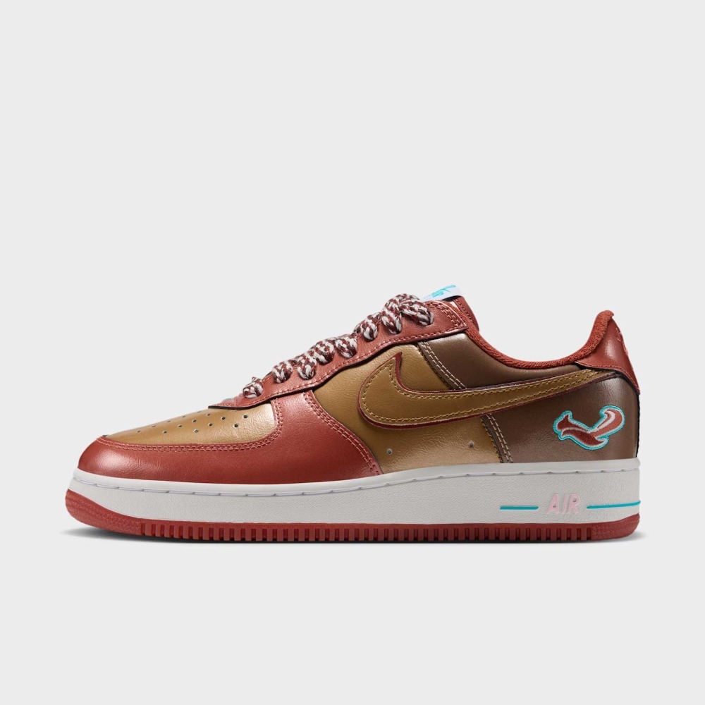 NIGO x J-Hope x Nike Air Force 1 '01 Burnt Sunrise Metallic Gold — 40, Novo