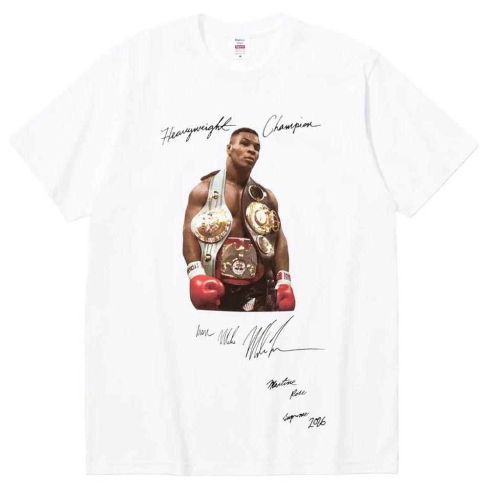 Martine Rose x Supreme Camiseta Champion Tee White FW26-W9 — M / G, Novo
