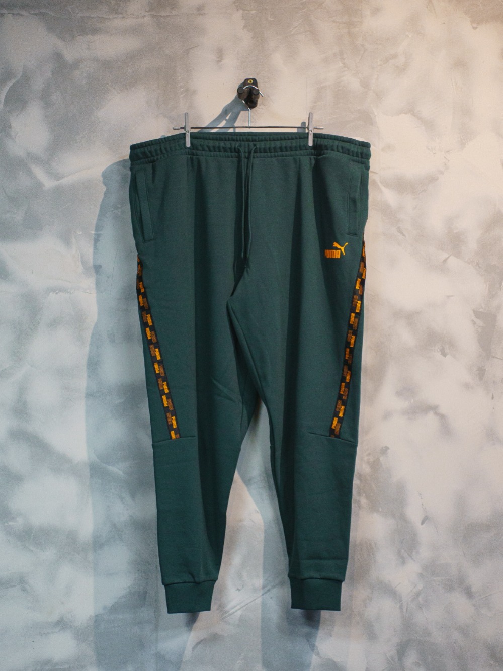 PUMA Power Tape Men's Sweatpants Fleece Green Gables
