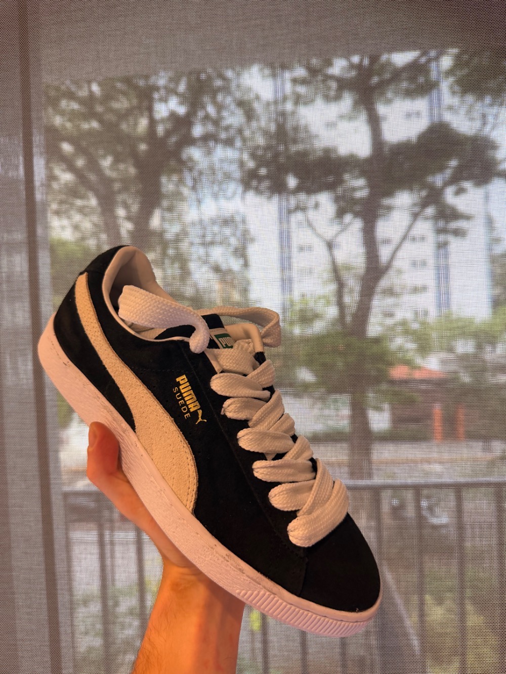Puma Suede Classic XXI Black White