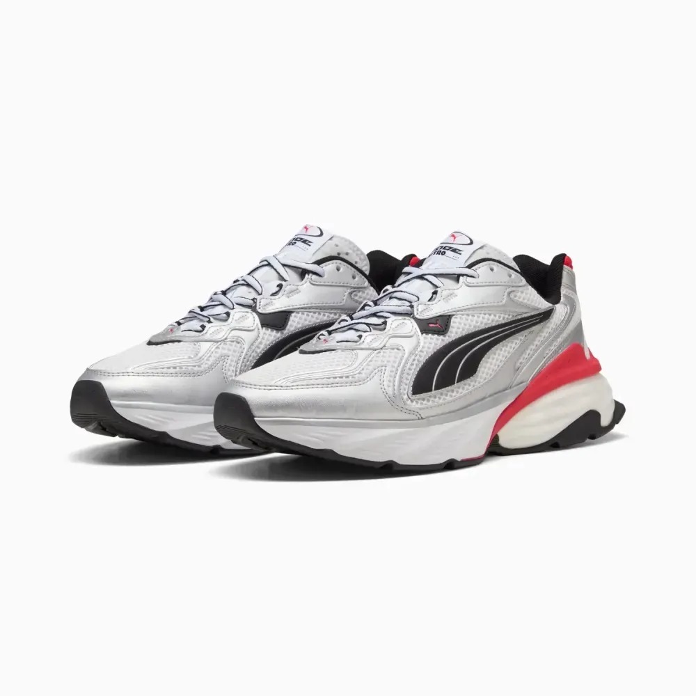 Puma Fade Silver White For All Time Red