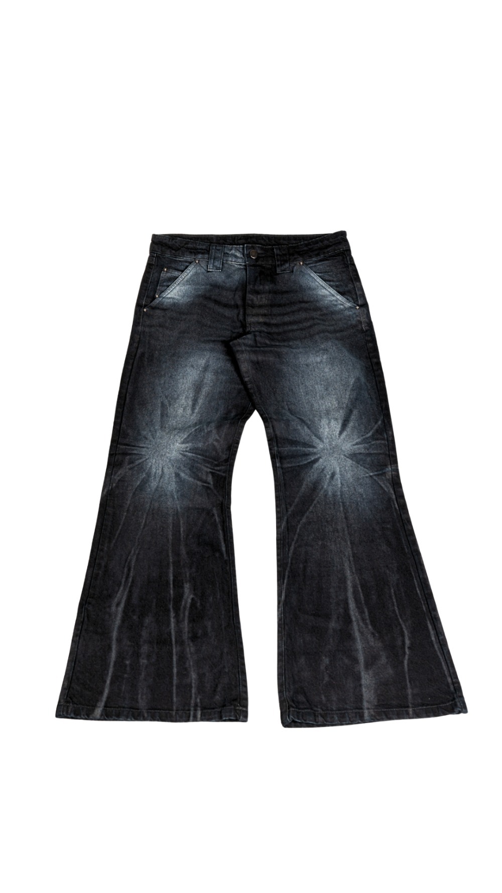 Calça Recurva Gravecut Flares Black