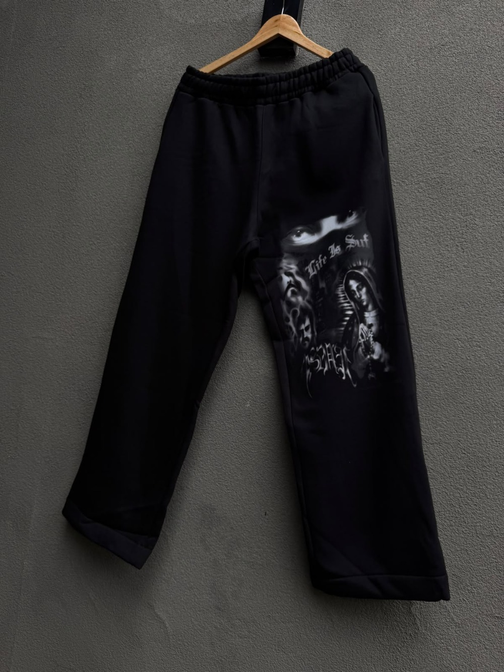 Calça Moletom Sufgang Suf City Black