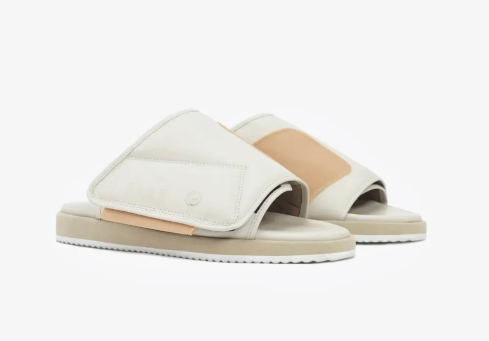 Slide Pace Nip Rubber Padded Branco
