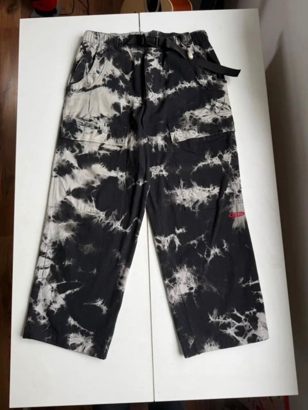 Calça Mad Enlatados Cargo Marmorizada Slin