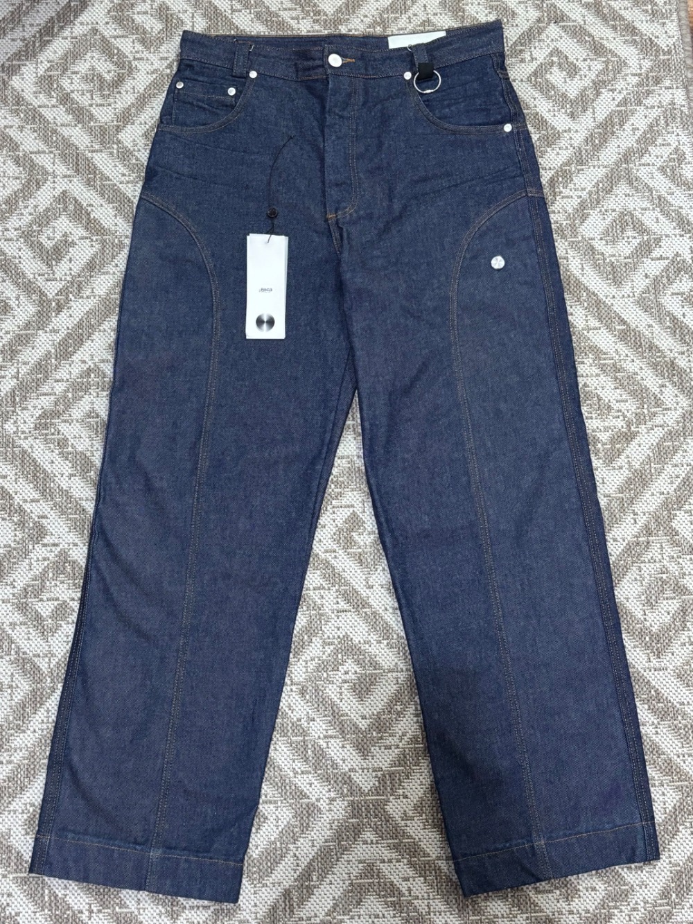 Calça Pace Uji Relaxed Fit Raw denim