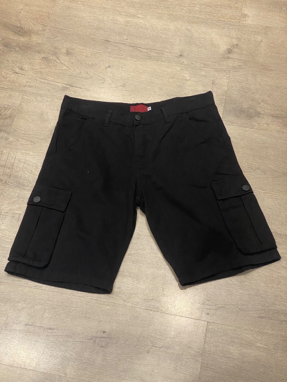 Bermuda Cargo Impie Twins Preta