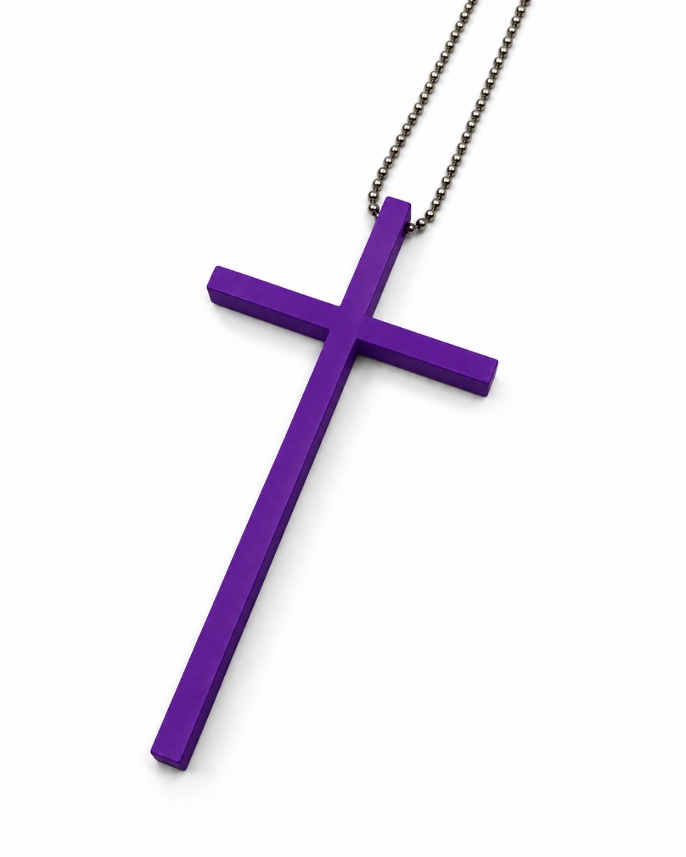 UMS 458-LL BIG PURPLE CROSS CHAIN